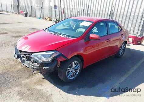 2014 Toyota Corolla Le Plus from USA, damaged, VIN 5YFBURHE2EP094994